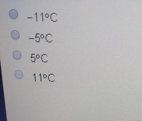 At the start of an experiment, the temperature of a solution was -12°c. during the experiment, the t