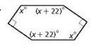 Find the value of x in the figure below.. geometry ?