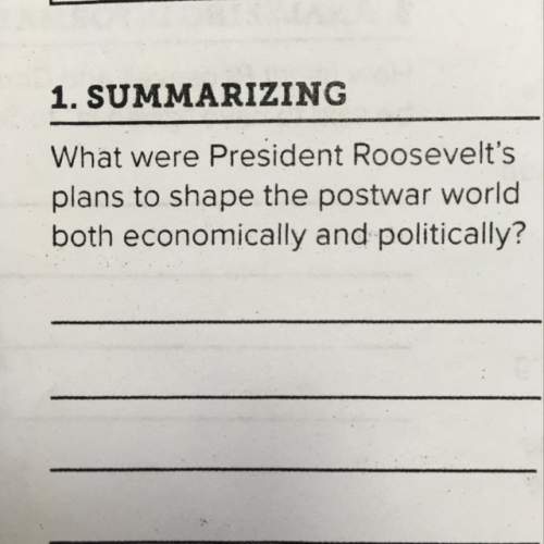 What were president roosevelt’s plans to shape the postwar world both economically and politically?