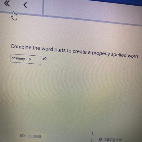 Combine the word parts to create a properly spelled word