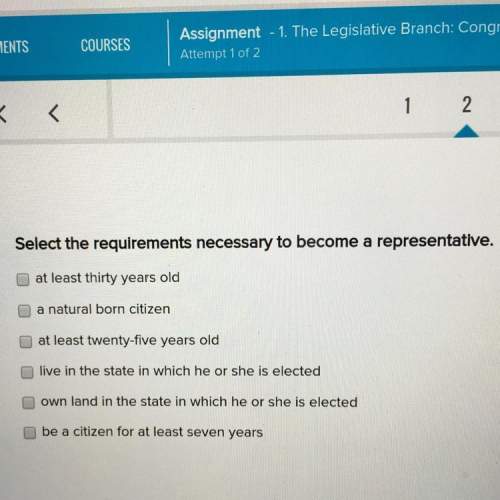 Select the requirements necessary to become a representative.