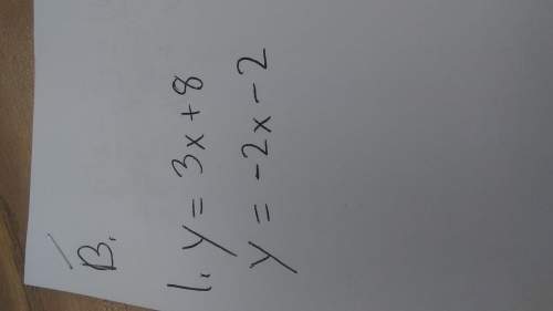 Y=3x+8 y=-2x-2can anyone me with this ? ?