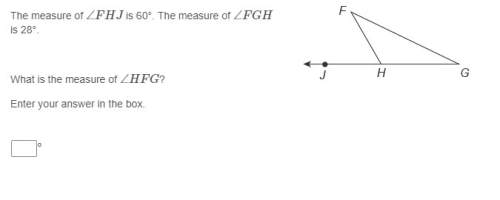 What is the measure of ∠hfg?  (see attachment)