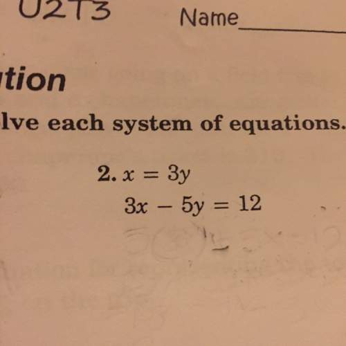 How do you solve it to get the answer to this problem