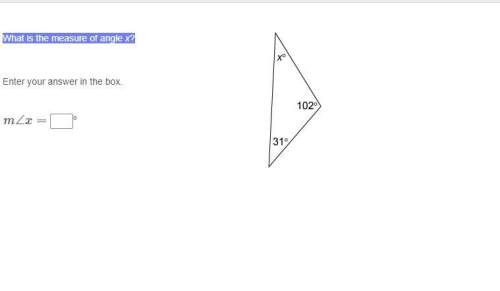 Brainliest for answering and explaning what is the measure of angle x?