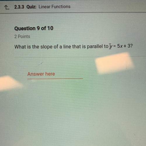 What’s the answer and how would i solve this ?