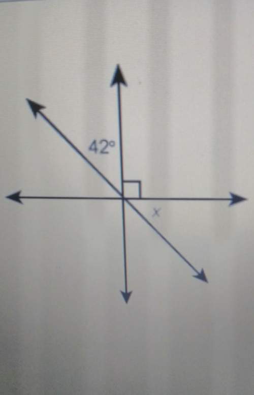 What is the measure of angle x? a right angle =90 degrees? x=