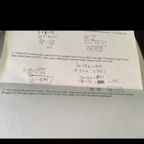 Ineed with this system of equations , how can i solve this ( explanation and answer )  number