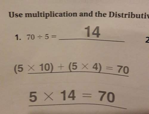171 ÷ 9 use multiplication and the distributive property to find the quotient. there's an ex. of wha