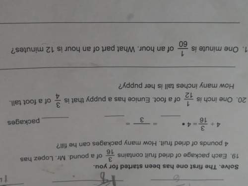 Can someone me find the answer to #19? i attached a photo of the problem