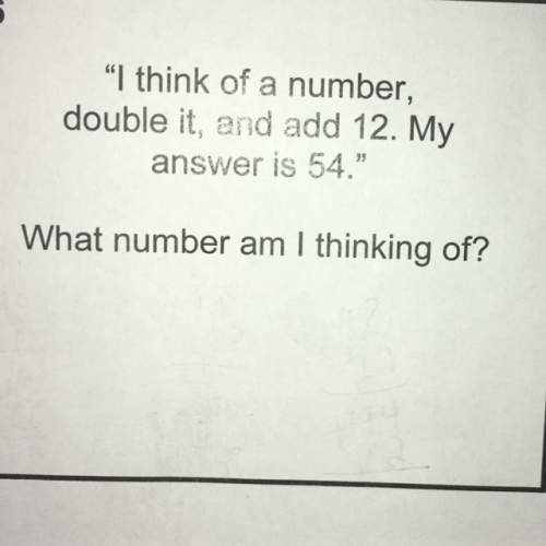 What's is the answer to 2x+6=54