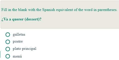 Can someone me one these spanish questions