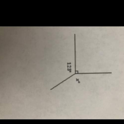 Set up and solve an equation to find the value of x