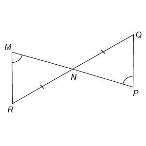 Which postulate or theorem proves that these two triangles are congruent?  h