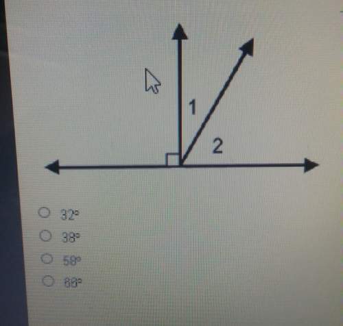If the measure of angle 1 is (3x-4)° and the meadure of angle 2 is (4x+10)° what is the measure of a