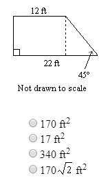 2. find the area of the trapezoid. leave your answer in the simplest radical form.