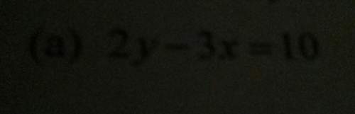 Rewrite each of the following linear equation in equivalent y=mx+b what's the slope and