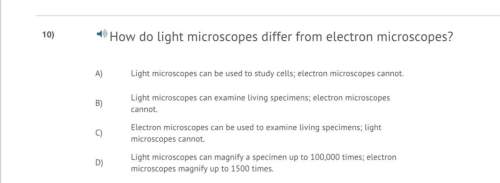 How do light microscopic differ from electron microscope?