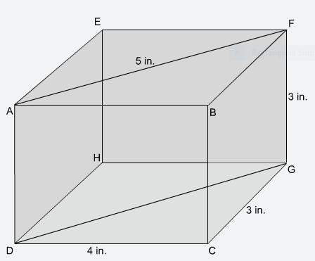 Find the dimensions and the perimeter of side aehd.