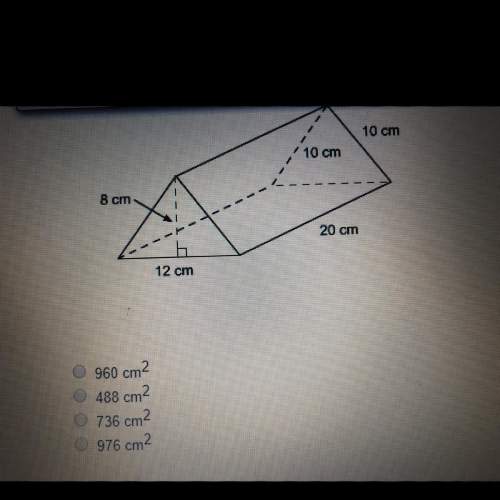 What is the surface area of this prism? !