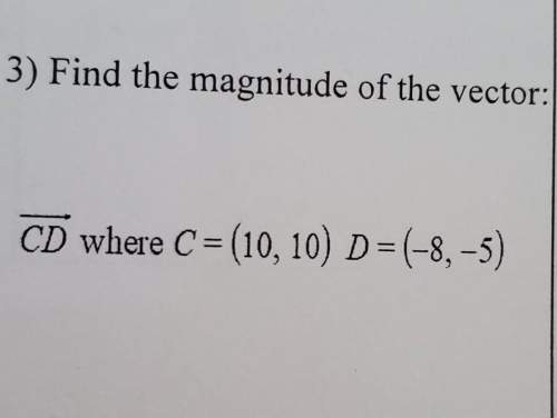 Find the magnitude of the vector: