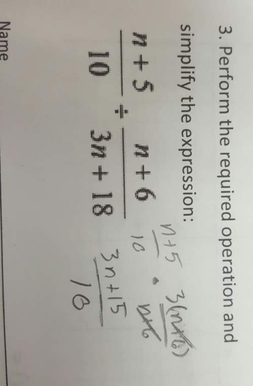 What is the answer to this question? not sure if i did it correctly