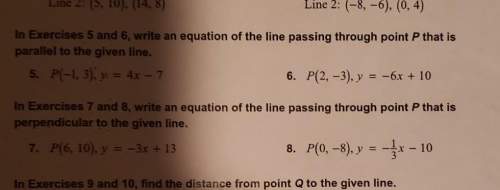 How would you answer question 5-8 i have no clue me out.