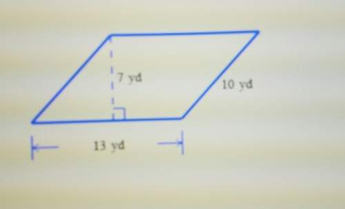 Find the area of this parallelogram.