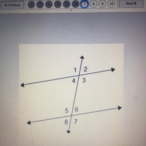 Which angle is not congruent to angle 1?