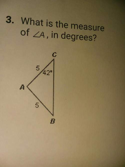 What is the measure of angle a, in degrees?
