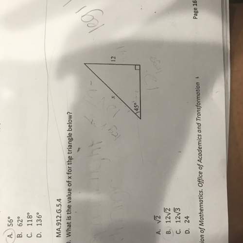 What is the value of x for the triangle below? step by step