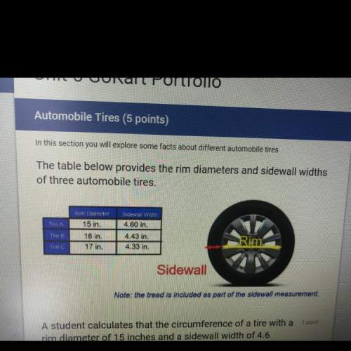 How many revolutions does each tire make while traveling 500 feet? include the calculations and pro