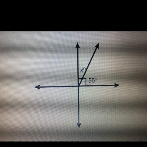 What is the value of x in the figure  x= __