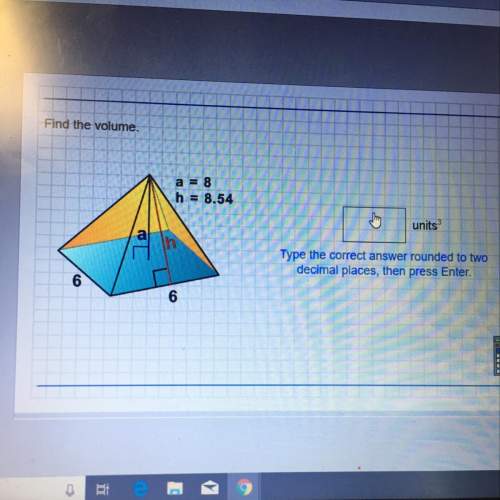 Find the volume of this triangular prism
