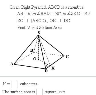 Try this, i forget absolutely everything about rhombuses. for all the , shouldn't be too hard