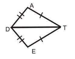 Which postulate would prove the two triangle congruent?  a) asa b) sss c) aa