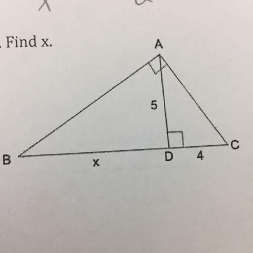How do you find "x" in this problem?