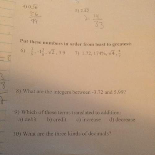 Does anyone know how to do these problems? i don't understand them!