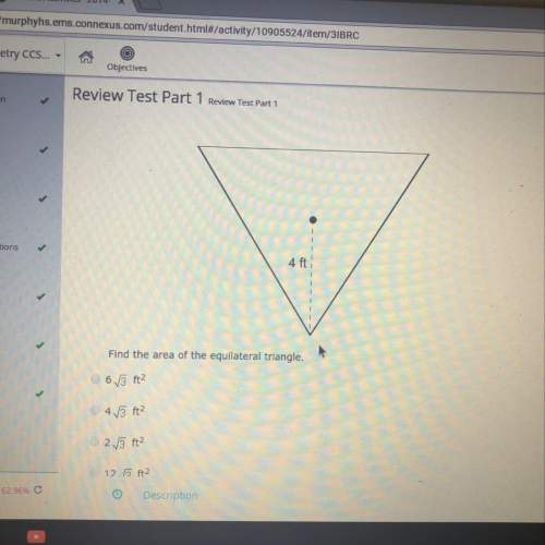 Can anyone find the area of this triangle ?