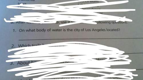 On what body of water is the city of los angeles located?