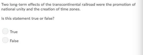 Wtwo long term effects of the transcontinental railroad were the promotion of the national unity and
