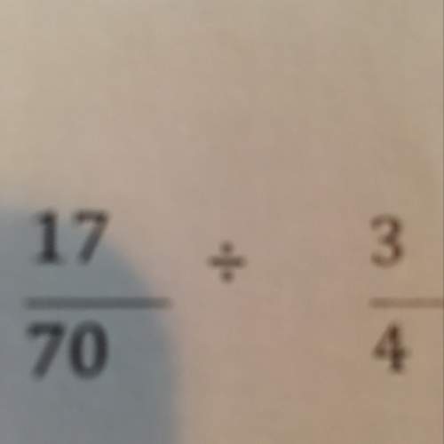 What is 17 over 70 divided by 3 over 4