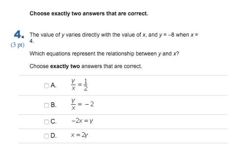 Math question about y and x. photo attached.