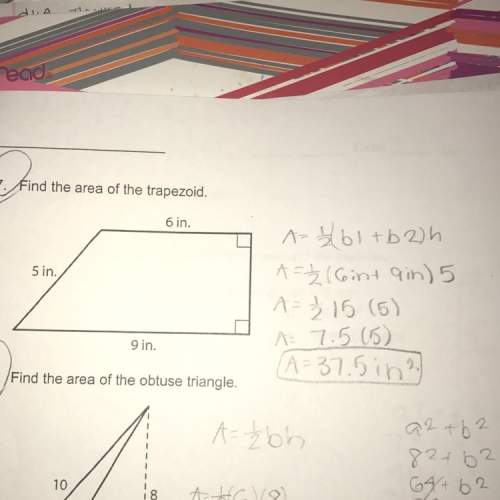 Solve number 7 find the area of the trapezoid