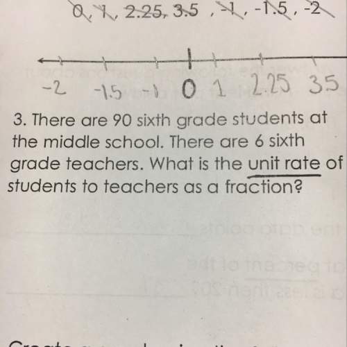 What is the unit rate of students to teachers as a fraction