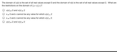 What are the restrictions on the domain (u*v)(x)