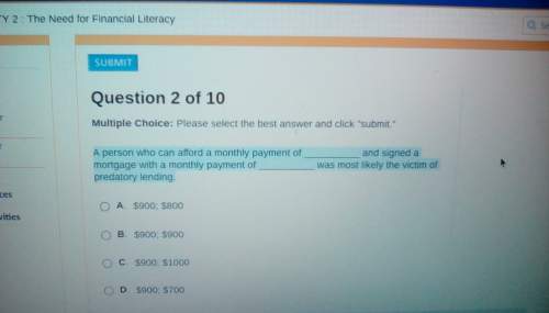 These questions are from financial liteeracy