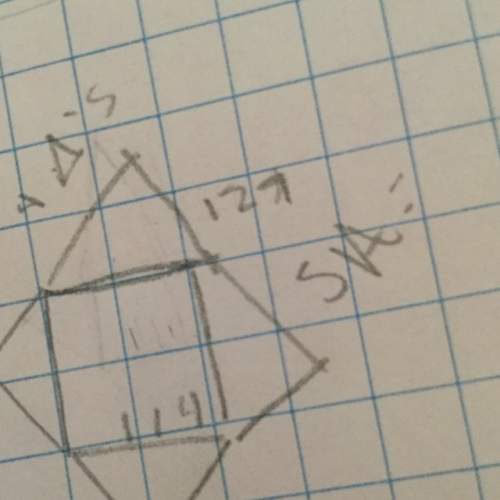 Surface area of 4 triangles and one square