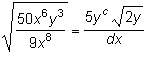 which expression is equivalent to  a c = 1, d = 3 b c = 1, d = 32 c c = 2,