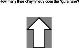 How many lines of symmetry does the figure have?  0 1 2 3&lt;